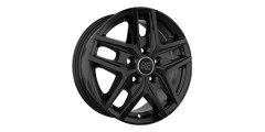 MSW 40 Van 6.5 x 16 schwarz Alufelge
