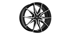 Brock B42 9.5 x 20 schwarz Alufelge