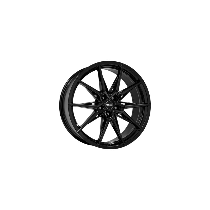 Brock B42 8.5 x 19 schwarz Alufelge