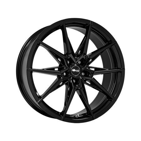 Brock B42 9.5 x 20 schwarz Alufelge