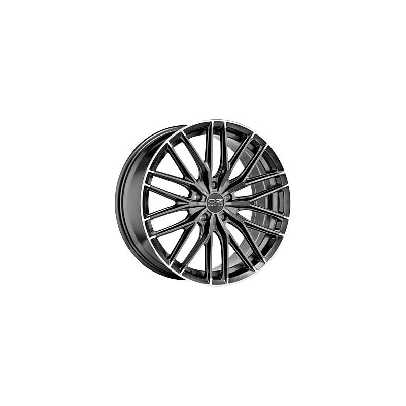 OZ Gran Turismo HLT Alufelge 10 x 20  ET47.0 5x112.0 75.0 star graphite diamond cut / grau / anthrazit
