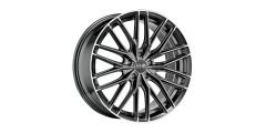 OZ Gran Turismo HLT Alufelge 10 x 20  ET47.0 5x112.0 75.0 star graphite diamond cut / grau / anthrazit