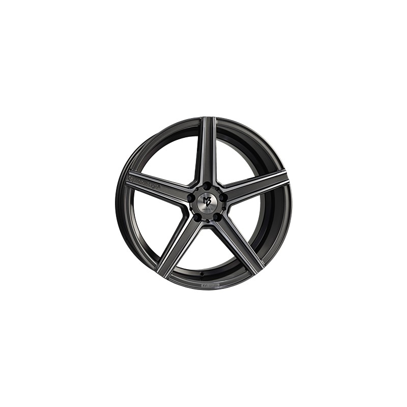 mbDESIGN KV1 DC 11.5 x 23 grau / anthrazit Alufelge