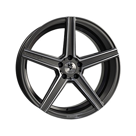 mbDESIGN KV1 DC 11.5 x 23 grau / anthrazit Alufelge