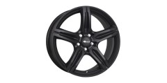 Brock B29 7.5 x 17 schwarz Alufelge