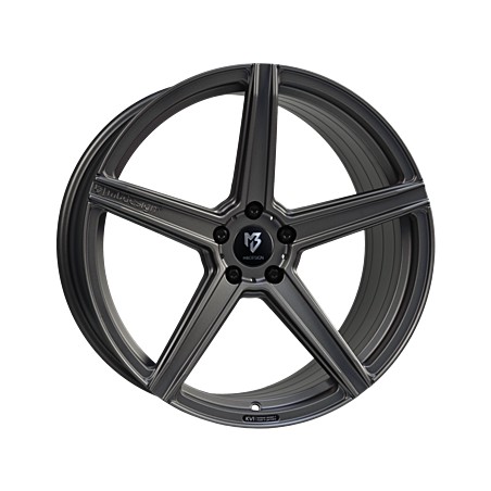 mbDESIGN KV1S 9.5 x 20 grau / anthrazit Alufelge