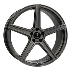 mbDESIGN KV1S 9.5 x 20 grau / anthrazit Alufelge