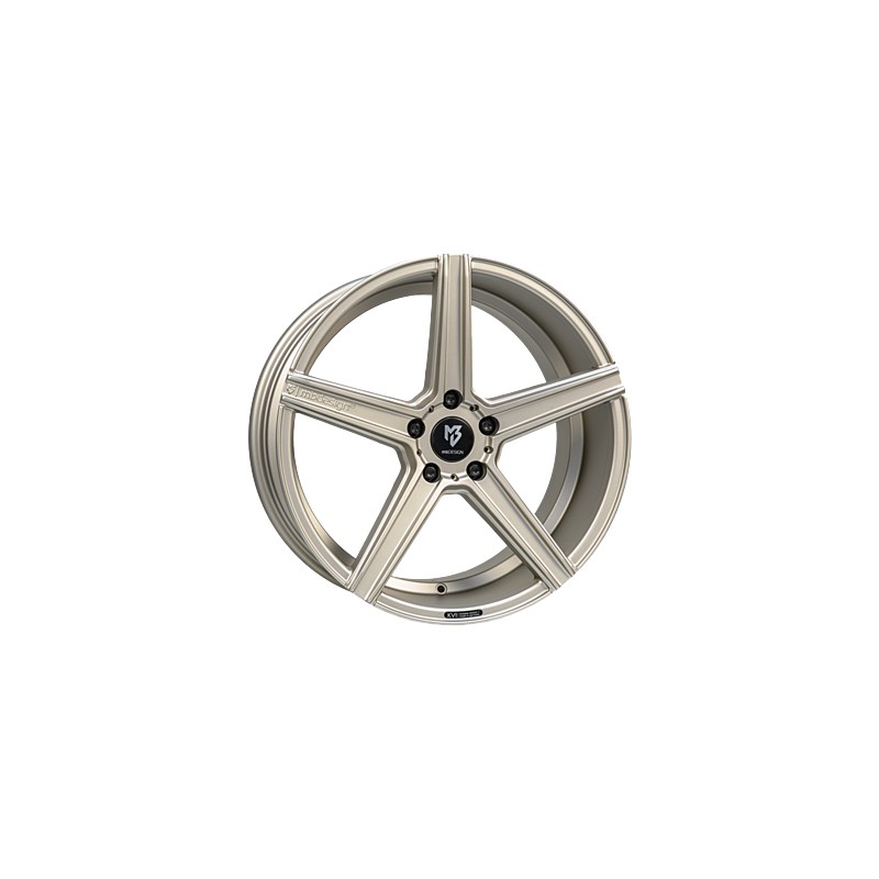 mbDESIGN KV1 DC 12 x 20 gold Alufelge