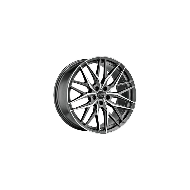 MSW 50 9.5 x 21 grau / anthrazit Alufelge