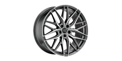 MSW 50 10 x 21 grau / anthrazit Alufelge