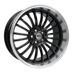 Brock B24GP 9.5 x 19 schwarz Alufelge