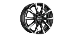MSW 79 6.5 x 16 schwarz Alufelge