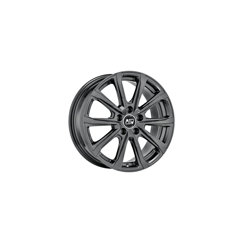 MSW 79 7 x 18 grau / anthrazit Alufelge