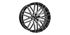 mbDESIGN KV4 8.5 x 19 schwarz Alufelge
