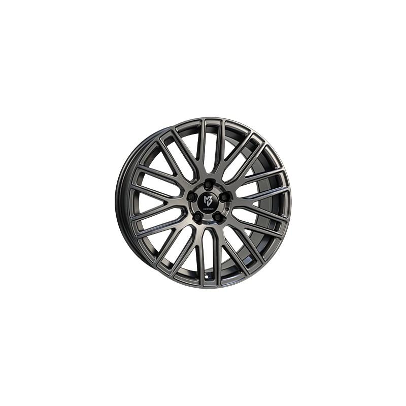 mbDESIGN KV4 10 x 22 grau / anthrazit Alufelge