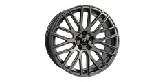 mbDESIGN KV4 10 x 22 grau / anthrazit Alufelge