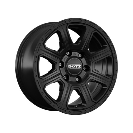 Dotz Kalahari black 8 x 18 schwarz Alufelge