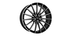 Brock B43 8 x 20 schwarz Alufelge