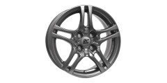 RCDesign RC26 6.5 x 15 grau / anthrazit Alufelge