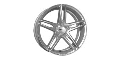 Brock B33 8 x 17 silber Alufelge