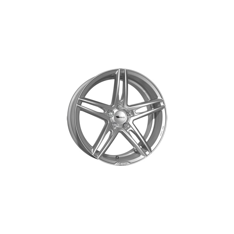 Brock B33 8 x 17 silber Alufelge