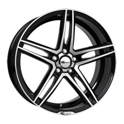 Brock B33 8 x 17 schwarz Alufelge