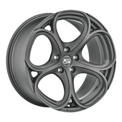 MSW 82 8 x 18 grau / anthrazit Alufelge