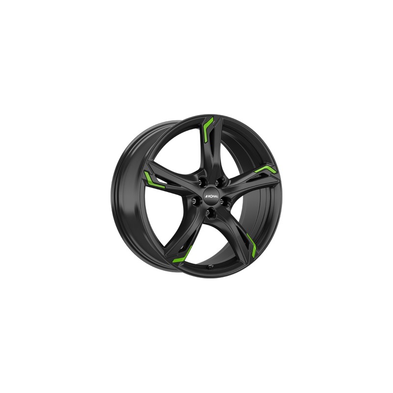 Ronal R62 Green 7.5 x 18 schwarz Alufelge