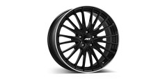 AEZ Berlin black 7.5 x 18 schwarz Alufelge