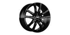 AEZ Montreal black 7 x 18 schwarz Alufelge
