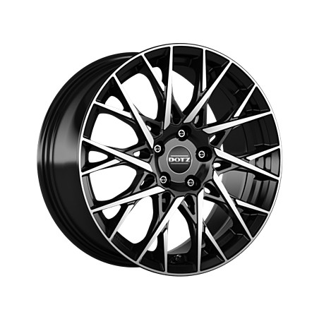 Dotz Fuji dark 8 x 20 schwarz Alufelge