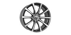 Brock B32 9.5 x 20 grau / anthrazit Alufelge