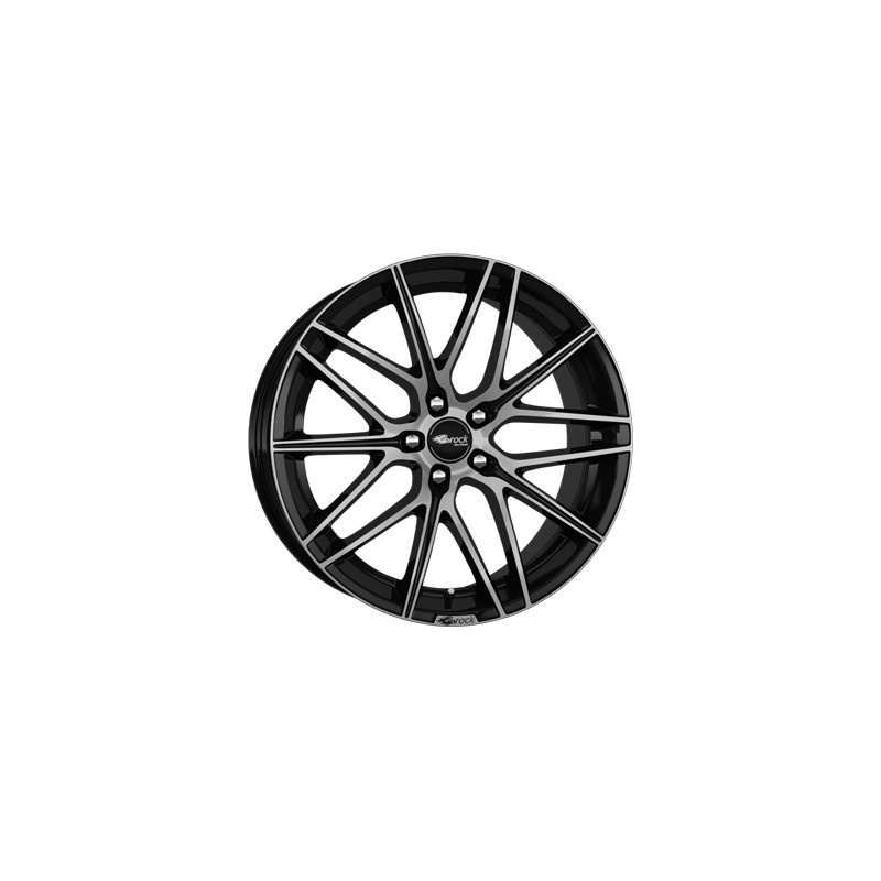 Brock B34 7.5 x 17 schwarz Alufelge