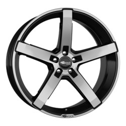 Brock B35 7.5 x 17 schwarz Alufelge