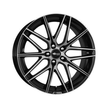 Brock B34 8.5 x 19 schwarz Alufelge