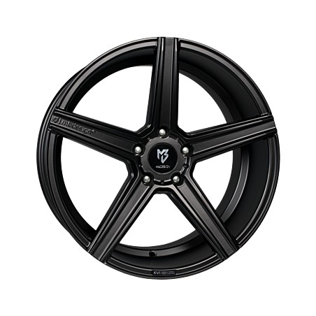 mbDESIGN KV1 9 x 20 schwarz Alufelge