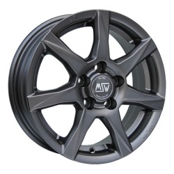 MSW 77 6 x 15 grau / anthrazit Alufelge