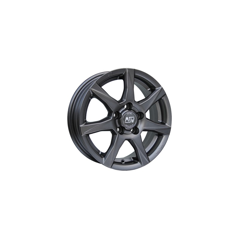 MSW 77 6 x 15 grau / anthrazit Alufelge