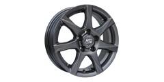 MSW 77 6 x 15 grau / anthrazit Alufelge