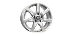 MSW 77 6 x 15 silber Alufelge