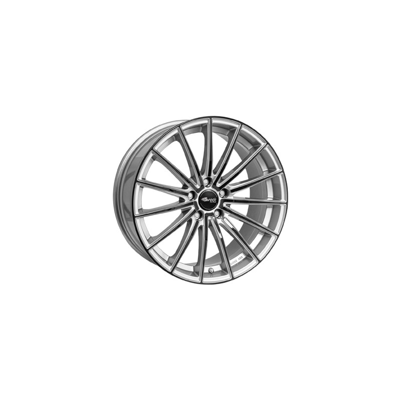 Brock B36 8.5 x 19 silber Alufelge