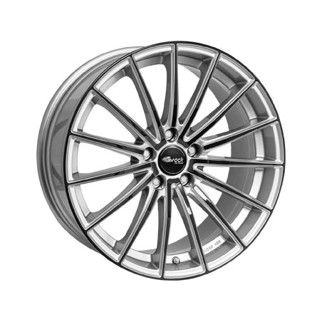 Brock B36 8.5 x 19 silber Alufelge