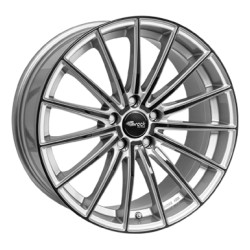 Brock B36 8 x 18 silber Alufelge