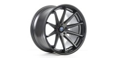 Rohana RC10 11.0x20 ET28  5x114.3 gunmetal matt with black lip