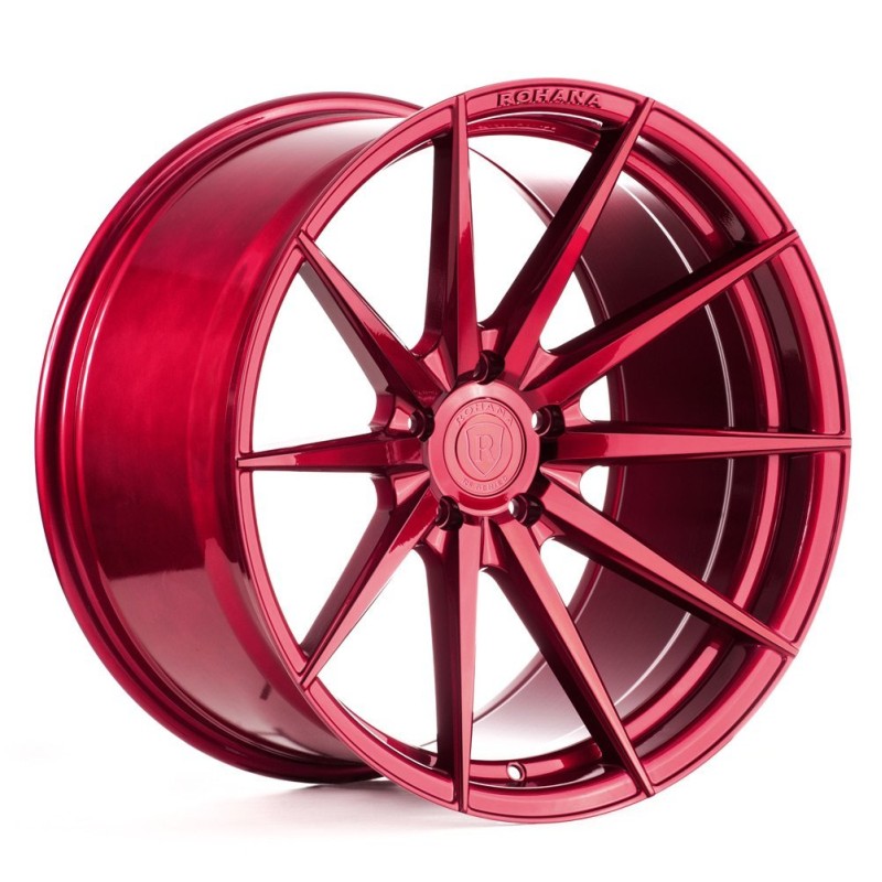 Rohana RFX1 9.0x20 ET35  5x112 gloss red