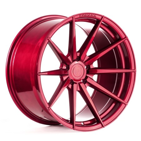 Rohana RFX1 9.0x20 ET35  5x114.3 gloss red
