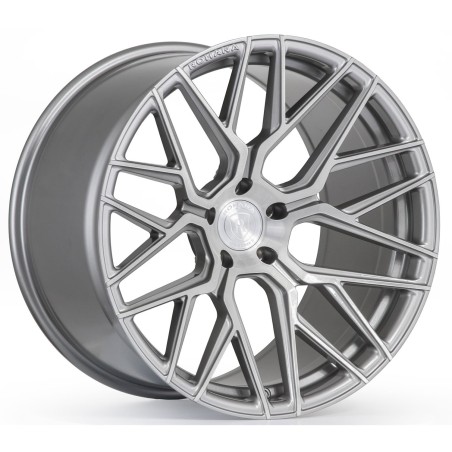Rohana RFX10 11.0x20 ET30  5x112 brushed titanium