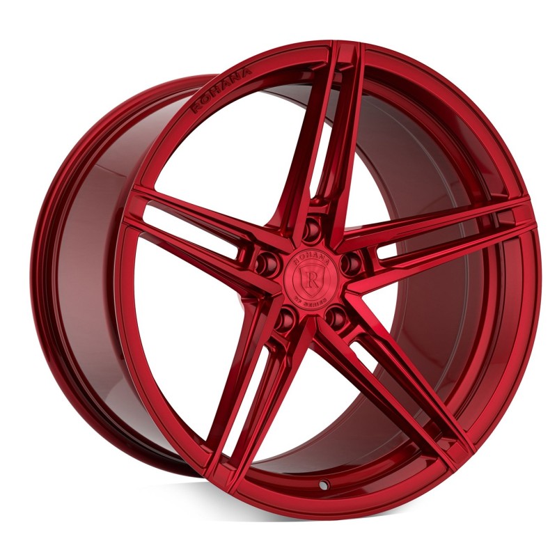 Rohana RFX15 11.0x20 ET35 5x112 gloss red (mid concave)