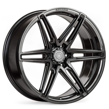 Rohana RFV1 9.5x22 ET22  6x139.7 gloss graphite