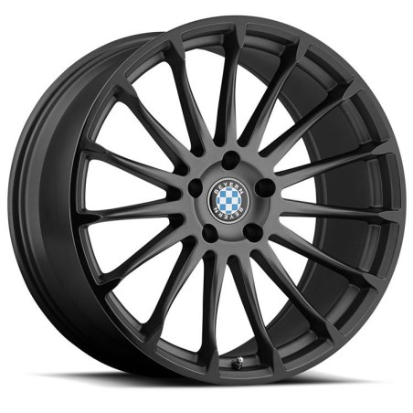 Beyern Aviatic 9.0x20 5x120 ET15 gunmetal matt mit schwarzem glanzrand